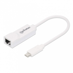 Manhattan Tarjeta de Red 507585 de 1 Puerto, 100Mbit/s, USB-C 