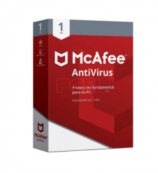 McAfee Antivirus Dispositivo, 1 Año, Windows 