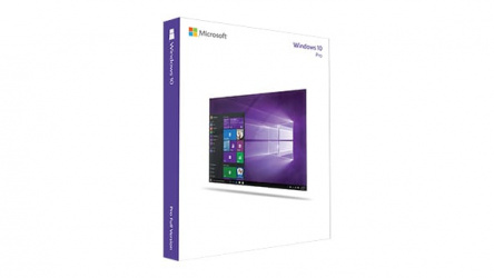 Microsoft Windows 10 Pro Español, 64-bit, DVD, 1 Usuario, Kit de Legalización (GGK) ― Abierto 