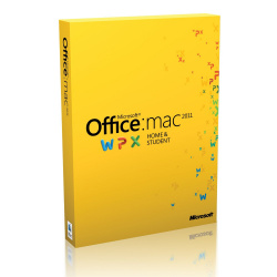 Microsoft Office Mac Home & Student 2011 Inglés, 64-bit, 1 Usuario, 1 Dispositivo, para Mac 