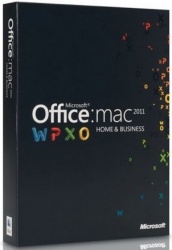 Microsoft Office Home & Business 2011 Español, 32-bit/x64, DVD, para Mac, Caja (FPP) 