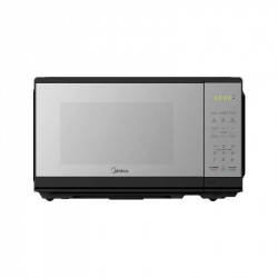 Midea Horno de Microondas MMDF07S2MB, 0.7 Pies Cúbicos, 1050W, 20 Litros, Gris/Negro 