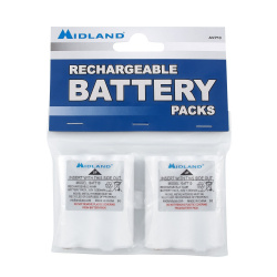 Midland Kit de 2 Baterías para Radio AVP13, 1000mAh, 3.6V 