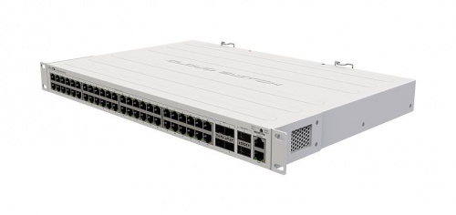 Switch MikroTik Gigabit Ethernet Cloud Router, 48 Puertos 10/100/1000Mbps + 4 Puertos SFP+ + 2 Puertos QSFP+, 336 Gbit/s - Administrable 
