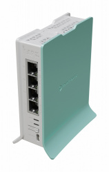 Router Mikrotik Ethernet hAP ax lite, Wi-Fi 6, Inalámbrico, 574 Mbit/s,  2.40GHz, 4x RJ-45, 1 Antena Externa de 4.3dBi 