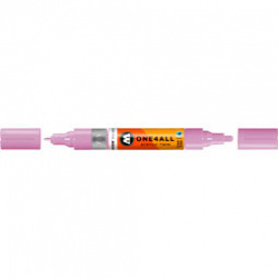 Molotow Marcador Acrílico One4All Twin, 1.5/4mm, Lilac Pastel No.201 