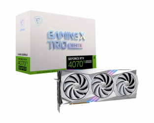 Tarjeta de Video MSI NVIDIA GeForce RTX 4070 Ti GAMING X TRIO, 16GB 256-bit GDDR6X, PCI Express 4.0 ― ¡Compra y obtén de regalo Star Wars Outlaws! Un código por cliente 