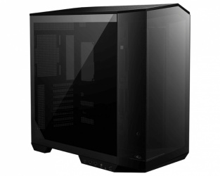 Gabinete MSI MAG PANO 100L PZ con Ventana, Midi-Tower, ATX/Micro-ATX, USB, sin Fuente, sin Ventiladores Instalados, Negro 