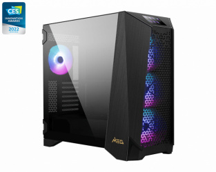 Gabinete MSI MEG PROSPECT 700R con Ventana, Midi-Tower, ATX/Micro ATX/Mini-ITX, USB 3.0, sin Fuente, 4 Ventiladores Instalados ARGB 