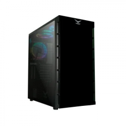 Gabinete Naceb ORION con Ventana RGB, Full-Tower, ATX, USB 2.0/3.0, sin Fuente, 3 Ventiladores RGB Instalados, Negro ― Abierto 