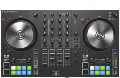 Native Instruments Controlador para DJ Traktor Kontrol S3, 2 Canales, 24 bit, USB, RCA, Negro 