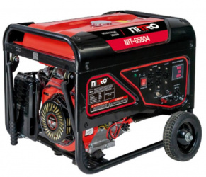 Nitro Generador de Gasolina NIT-G5504, 5500W, 110V, 1.1 Litros, Negro/Rojo 