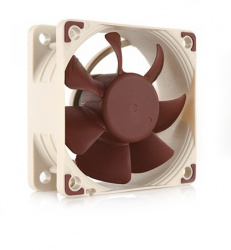 Ventilador Noctua NF-A6x25 FLX, 60mm, 3000RPM, Beige/Café 