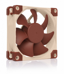 Ventilador Noctua NF-A8 PWM, 80mm, 450 - 2200RPM, Beige/Café 