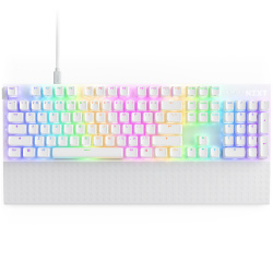 Teclado Gamer NZXT Function 2, Switch Gateron Red, Alámbrico, USB, Blanco (Inglés) 