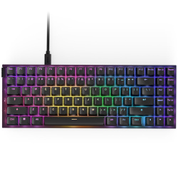 Teclado Gamer NZXT Function 2 MiniTKL, Switch Optical Red, Alámbrico, USB, Negro (Inglés) 