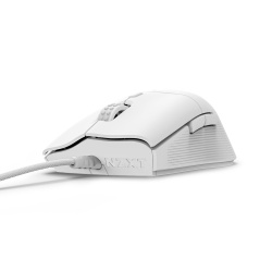 Mouse Gamer NZXT Óptico Lift 2 Ergo, Alámbrico, USB, 26.000DPI, Blanco 