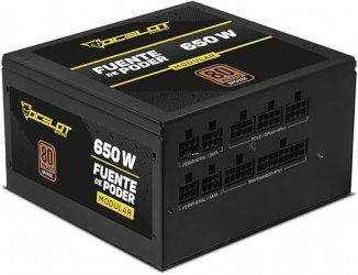 Fuente de Poder Ocelot Gaming OPS650 80 PLUS Bronze, Modular, 24-pin ATX, 120mm, 650W 