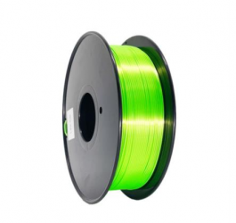 Onsun 3D Bobina de Filamento PLA Seda, 1.75mm, 1Kg, Verde 