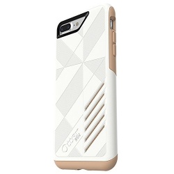 OtterBox Achiever Funda para iPhone 7/8 Plus, Oro/Blanco 