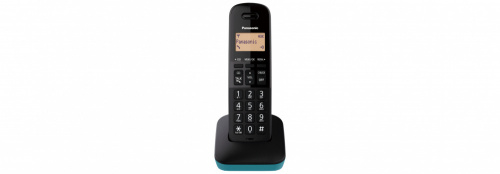 Panasonic Teléfono Inalámbrico DECT KX-TGB310, 1 Auricular, Azul ― Empaque dañado, producto nuevo. 