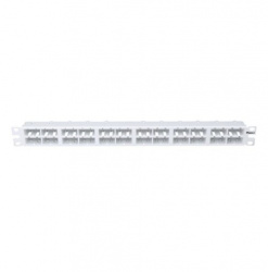 Panduit Panel de Parcheo Modular, 48 Puertos Mini-Com, 1U, Blanco 