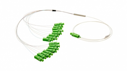 Panduit Cable Fibra Óptica 1 SC-APC Macho - 8x SC-APC, Verde 