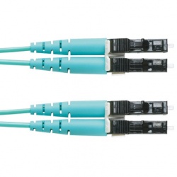 Panduit Cable Fibra Óptica OM3 LC Macho - LC Macho, 9 Metros, Turquesa 
