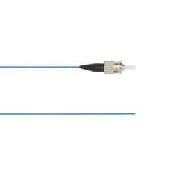 Panduit Cable de Fibra Óptica OM3 ST Macho- Pigtail, 1 Metro, Azul 