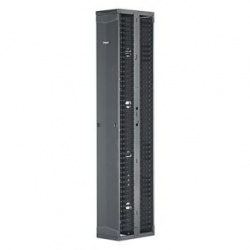 Panduit PR2VD10 Organizador Vertical Doble para Rack 45U, Negro 