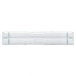 Panduit Panel Ciego AislanteTLBP2R-V10, 2RU, Blanco 