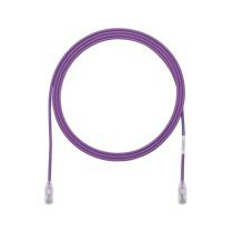 Panduit Cable Patch Cat6 UTP TX6, RJ-45 Macho - RJ-45 Macho, 20cm, Violeta 