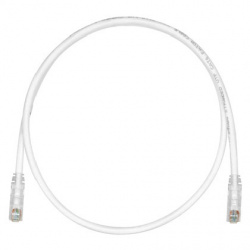 Panduit Cable Patch Cat6A UTP RJ-45 Macho - RJ-45 Macho, 6.09 Metros, Blanco 