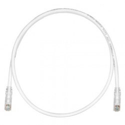 Panduit Cable Patch Cat6 UTP RJ-45 Macho - RJ-45 Macho, 50cm, Blanco 