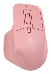 Mouse Perfect Choice Óptico PC-045281, RF Inalámbrico, Bluetooth, 1600DPI, Rosa 