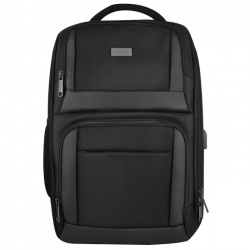 Perfect Choice Mochila Torben para Laptop 15.6''-17'', Negro 