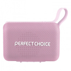 Perfect Choice Bocina Portátil Sugary, Bluetooth, Inalámbrico, 10W RMS, Rosa 