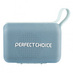 Perfect Choice Bocina Portátil Sugary, Bluetooth, Inalámbrico, 10W RMS, Azul 