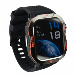 Perfect Choice Smartwatch Everest, Touch, Bluetooth, Android/iOS, Negro - Resistente al Agua 