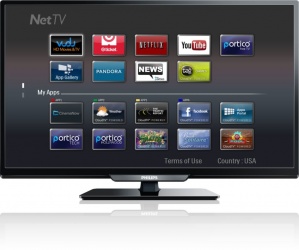 Philips Smart TV LED 32PFL4909 32'', Negro 