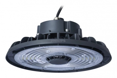 Philips Lámpara LED para Techo SmartBright HighBay BY320P G2, Interiores, Luz Fría, 150W, 21000 Lúmenes, Negro 