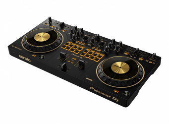 Pioneer Controlador para DJ DDJ-REV1-N, 2 Canales, 24 bit, Negro/Oro 