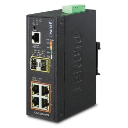 Switch Planet Gigabit Ethernet IGS-5225-4P2S, 4 Puertos PoE+ 10/100/1000Mbps + 2 Puertos SFP, 12Gbit/s, 8000 Entradas - Administrable 