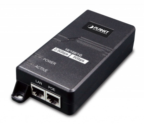 Planet Inyector POE-165 Ethernet 10/100/1000, 2x RJ-45, 2.5/5 Gbps, 30W 