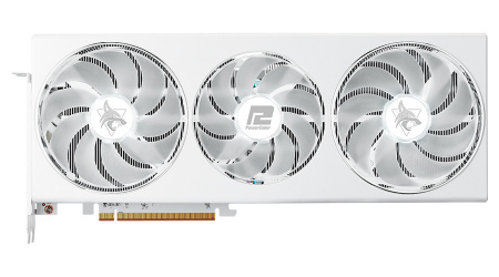 Tarjeta de Video PowerColor AMD Radeon RX 7800 XT Hellhound Spectral White OC, 16GB 256-bit GDDR6, PCI Express 4.0 ― Daños mayores pero funcional - Daño cerca de los pines PCI y ligeros rayones. 
