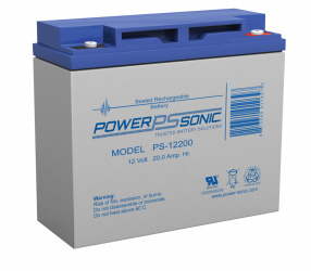 Power-Sonic Batería de Reemplazo para No Break PS-12200-NB2, 12V, 20Ah 