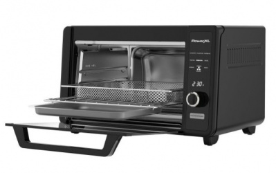 PowerXL Horno/Freidora TOD3415B-LA, 22 Litros, 1500W, Negro 