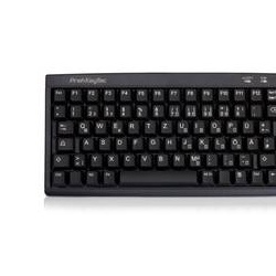 PrehKeyTec Teclado MCI 96, PS/2+USB, Negro 