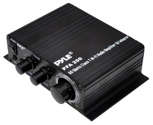 Pyle Amplificador PFA200, 2.0 Canales, 30W 