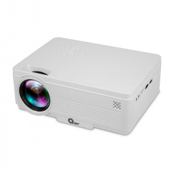 Proyector Qian QXP-ETHRX LED, 1280 x 720, 200 Lúmenes, Bluetooth, Inalámbrico, con Bocinas, Blanco 